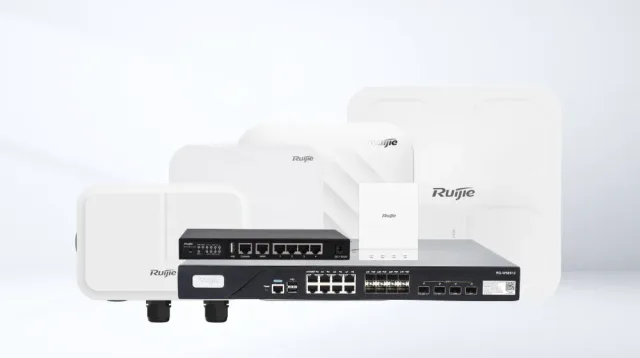 Ruijie wireless access points, switches and controller lineup